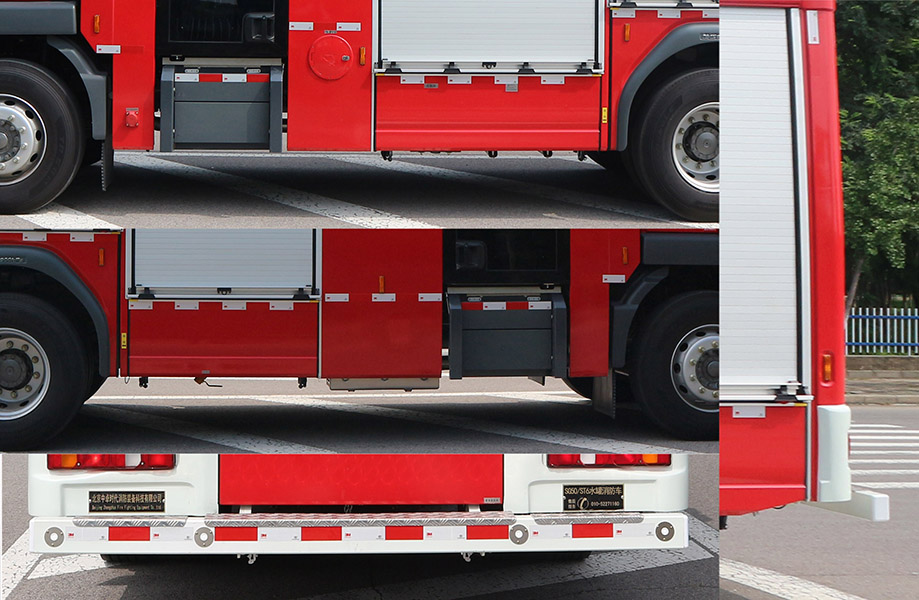中卓時(shí)代牌ZXF5170GXFSG50/ST6水罐消防車(chē)公告圖片