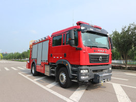 中卓时代牌ZXF5130TXFJY100/ST6抢险救援消防车