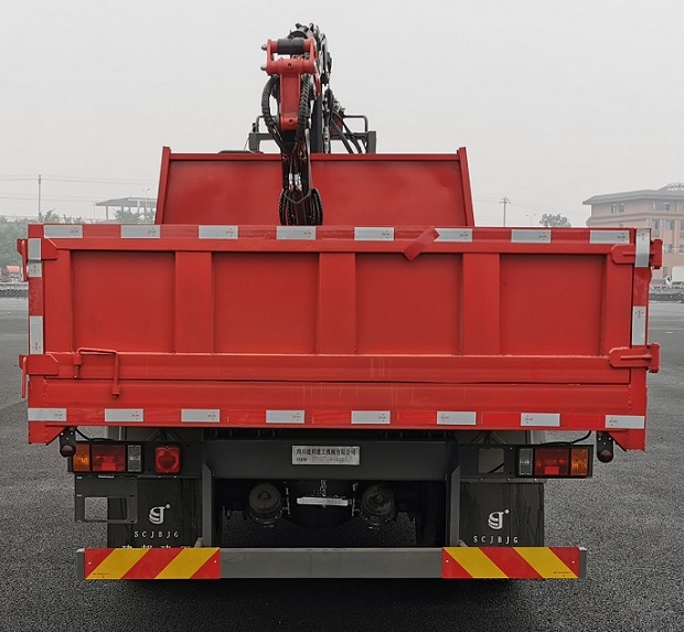 川汽建邦牌JBJ5160ZZDG6抓斗式垃圾車公告圖片