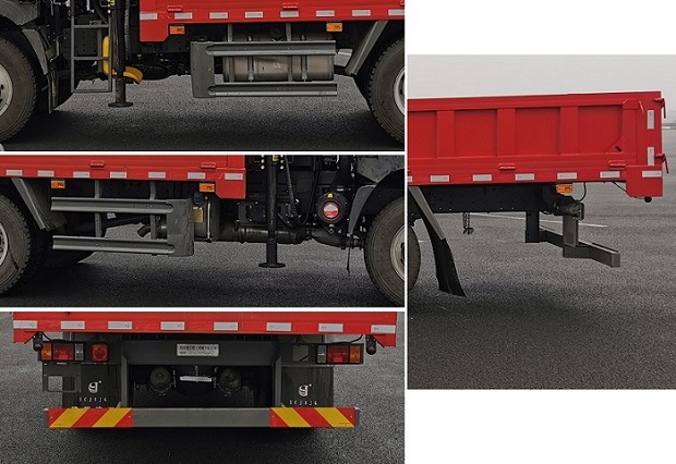 川汽建邦牌JBJ5160ZZDG6抓斗式垃圾車公告圖片