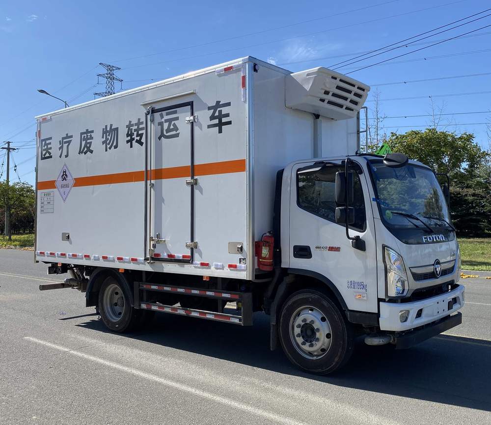 驼马牌JLC5128XYYGH医疗废物转运车公告图片