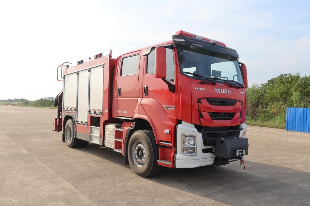 川消牌SXF5132TXFJY96抢险救援消防车公告图片