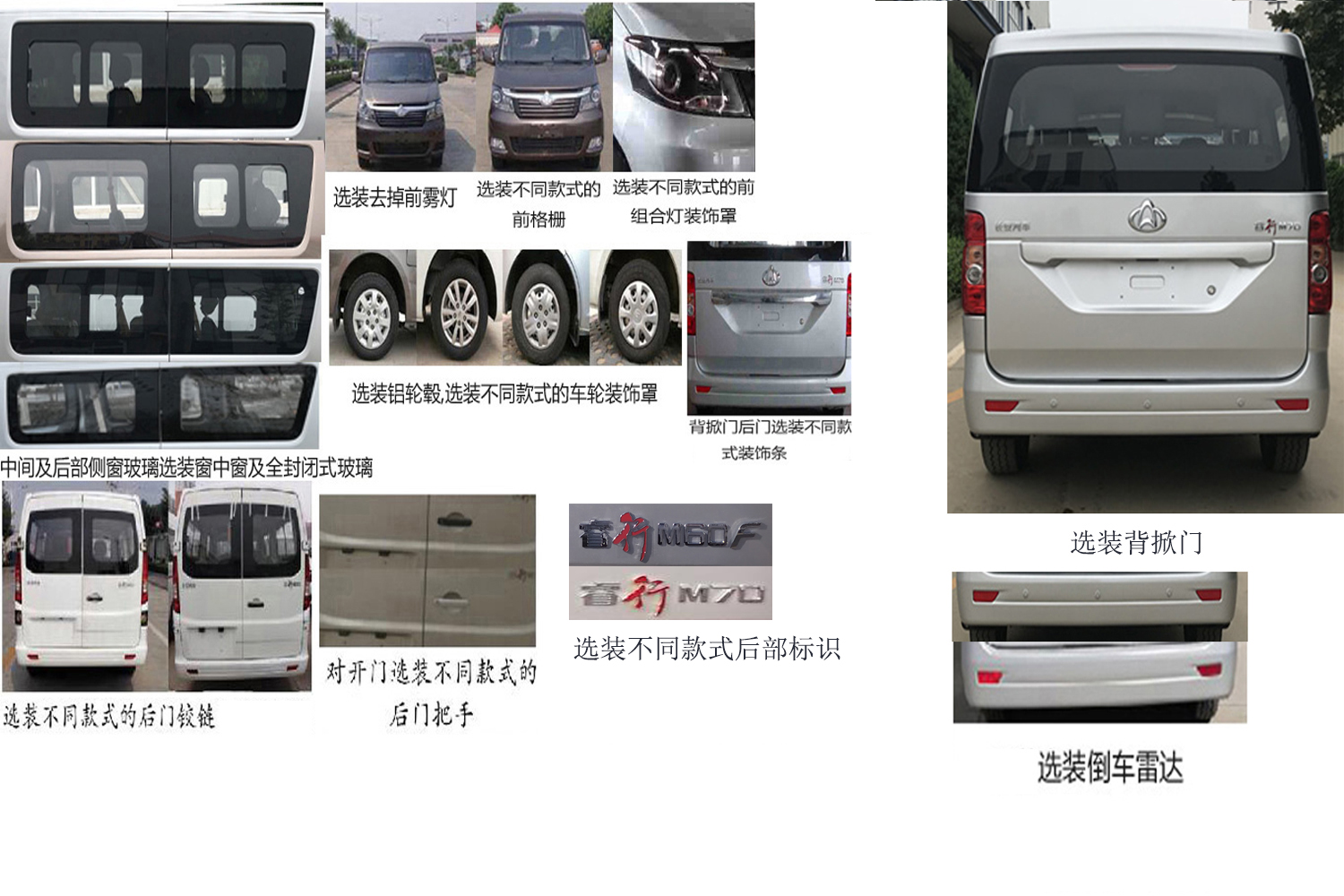 长安牌SC6492DAK6多用途乘用车公告图片