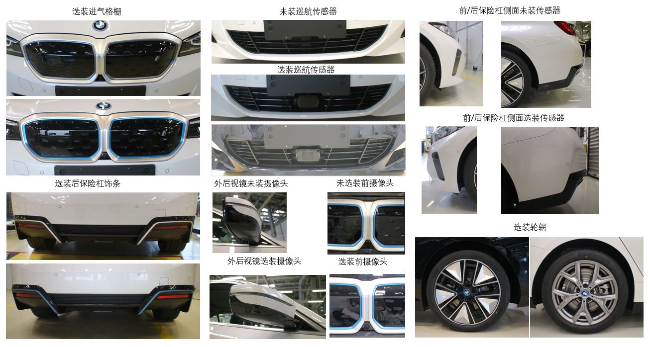 宝马牌BMW7000AAEV纯电动轿车公告图片