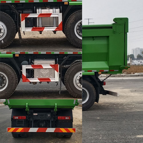 紅巖牌CQ5317ZLJED12256自卸式垃圾車公告圖片