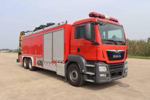 上格牌SGX5300TXFBP400/YDXZ泵浦消防车