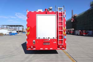 金猴牌SXT5320JXFJP20舉高噴射消防車(chē)公告圖片