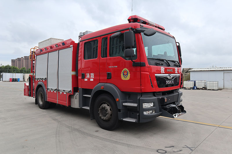 ZXF5120TXFJY100/M6型抢险救援消防车图片