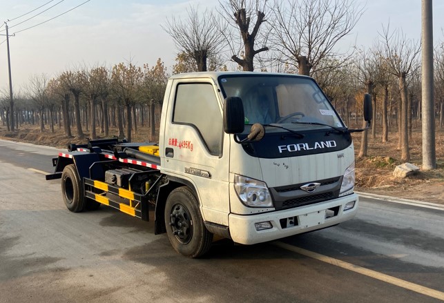 祥農(nóng)達(dá)牌SGW5041ZXXBJ6車廂可卸式垃圾車公告圖片