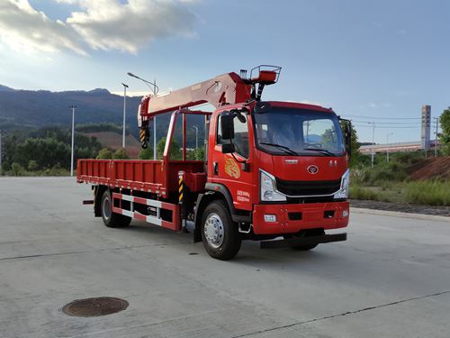 豪曼牌ZZ5188JSQG17FB0隨車(chē)起重運(yùn)輸車(chē)公告圖片