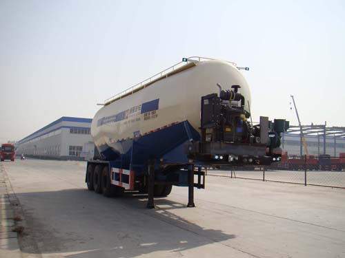 通亚达牌11.7米31.4吨3轴低密度粉粒物料运输半挂车(CTY9407GFLA)