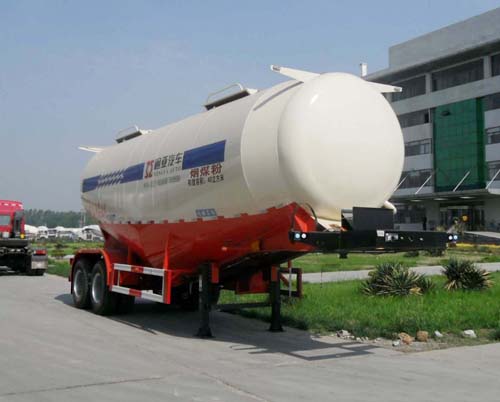 通亚达牌9.8米27.5吨2轴低密度粉粒物料运输半挂车(CTY9352GFL)