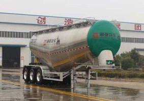 铝合金中密度粉粒物料运输半挂车
