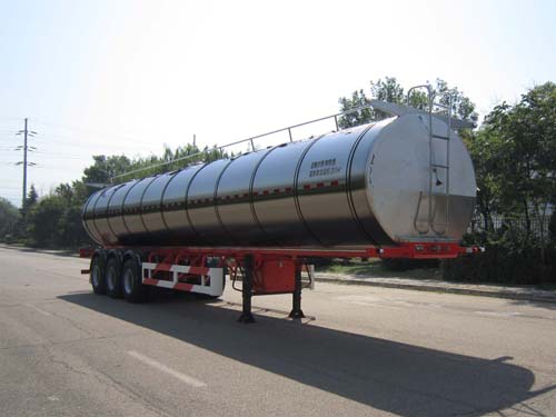 青特牌12.9米30吨3轴液态食品运输半挂车(QDT9401GYS)
