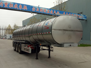 明航牌11.9米31.1吨3轴液态食品运输半挂车(ZPS9400GYS)