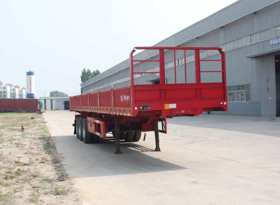 华鑫联合牌13米33.1吨3轴自卸半挂车(HXL9400ZZX)