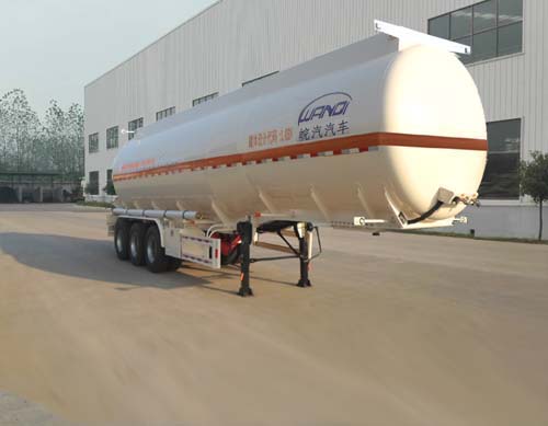 皖汽汽车牌10.9米32.8吨3轴腐蚀性物品罐式运输半挂车(CTD9401GFW)