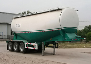 凌河牌9.3米33.5吨3轴中密度粉粒物料运输半挂车(LH9401GFLBR31)