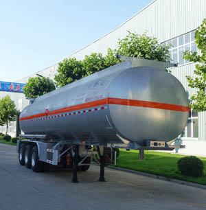 明航牌11.2米33.8吨3轴铝合金运油半挂车(ZPS9406GYY)