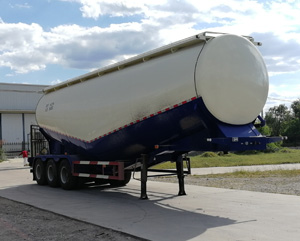凌河牌12米31.9吨3轴低密度粉粒物料运输半挂车(LH9406GFLBT30)
