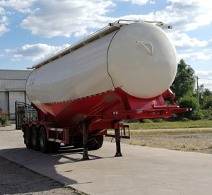 凌河牌9.9米32.9吨3轴中密度粉粒物料运输半挂车(LH9404GFLBS30)