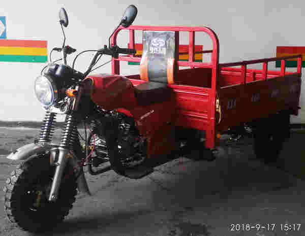 嘉陵牌JH150ZH-5A正三轮摩托车公告图片