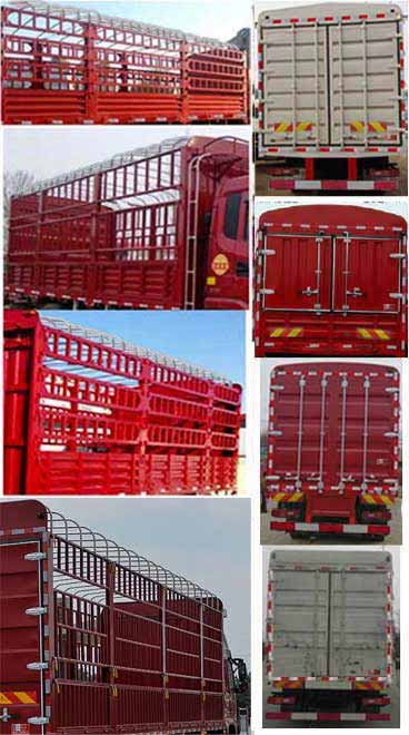 大運(yùn)牌CGC5250CCYD6CBQD倉(cāng)柵式運(yùn)輸車公告圖片