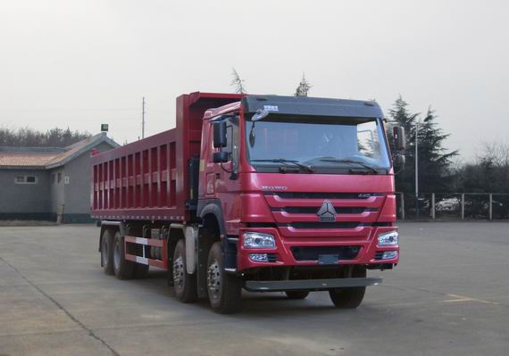 豪沃牌ZZ5317ZLJV4267F1自卸式垃圾車公告圖片