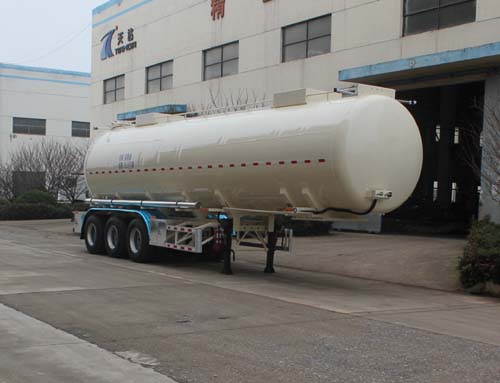 皖汽汽车牌11.4米33吨3轴普通液体运输半挂车(CTD9400GPG)