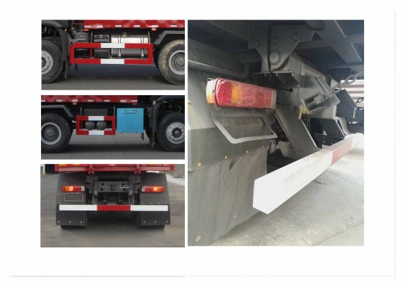 豪沃牌ZZ5257ZLJV3447F1自卸式垃圾車公告圖片