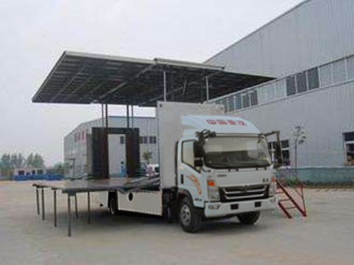 豪曼牌ZZ5048XWTG17FB1舞臺(tái)車公告圖片