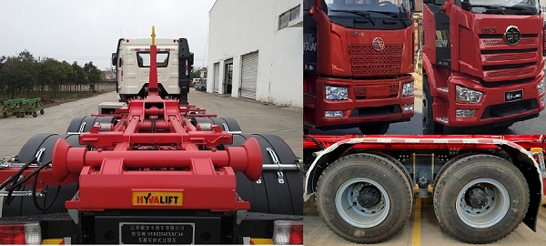 銀寶牌SYB5254ZXXCA6車廂可卸式垃圾車公告圖片