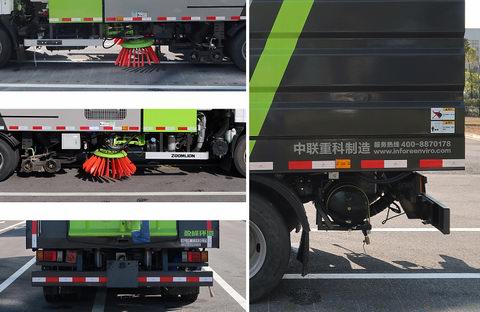 中聯(lián)牌ZBH5110TXSQLE6洗掃車(chē)公告圖片