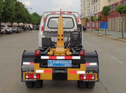程力威牌CLW5031ZXXSC6車廂可卸式垃圾車公告圖片