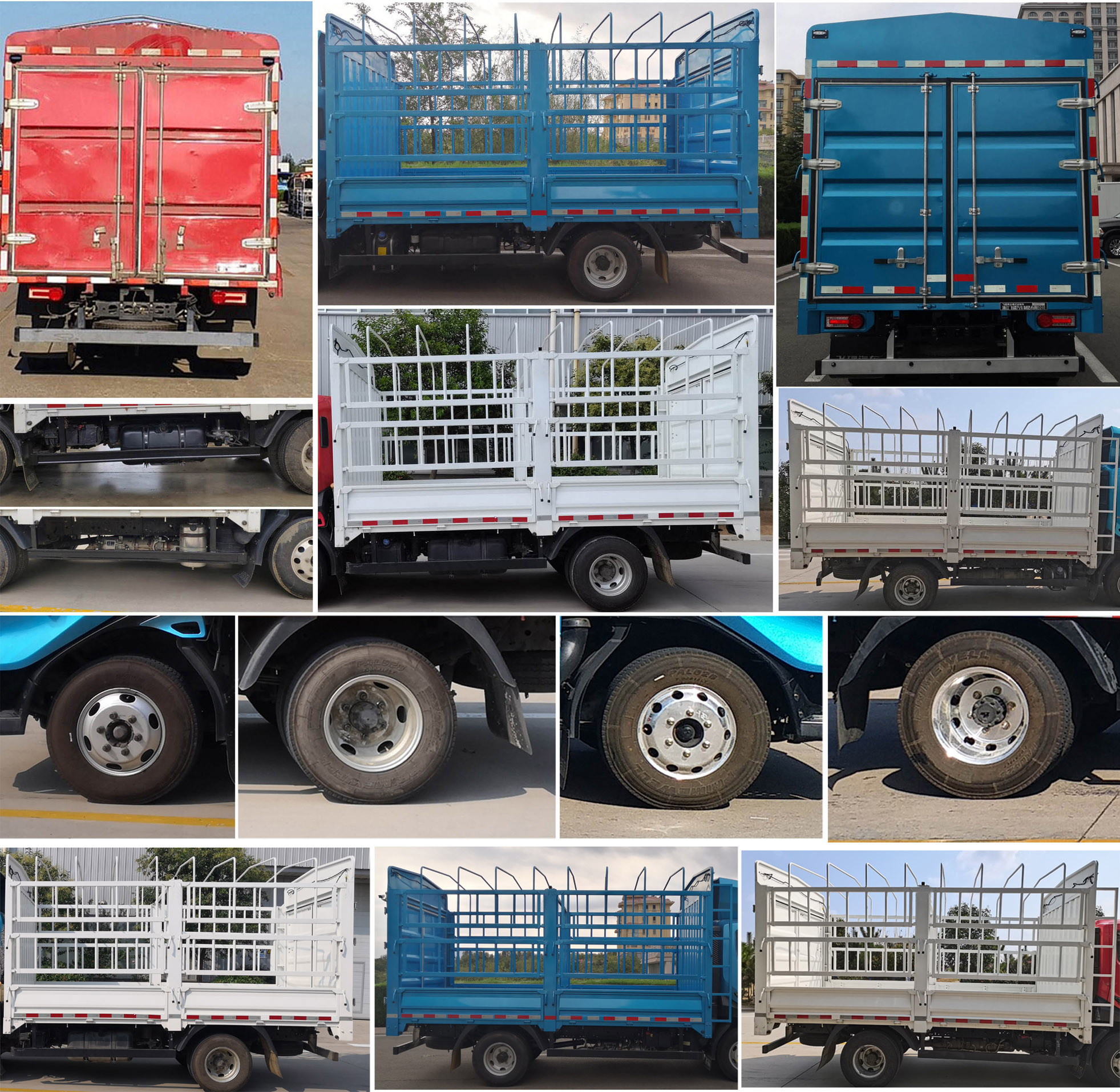 飛碟牌FD5040CCYW68K6-1倉(cāng)柵式運(yùn)輸車公告圖片