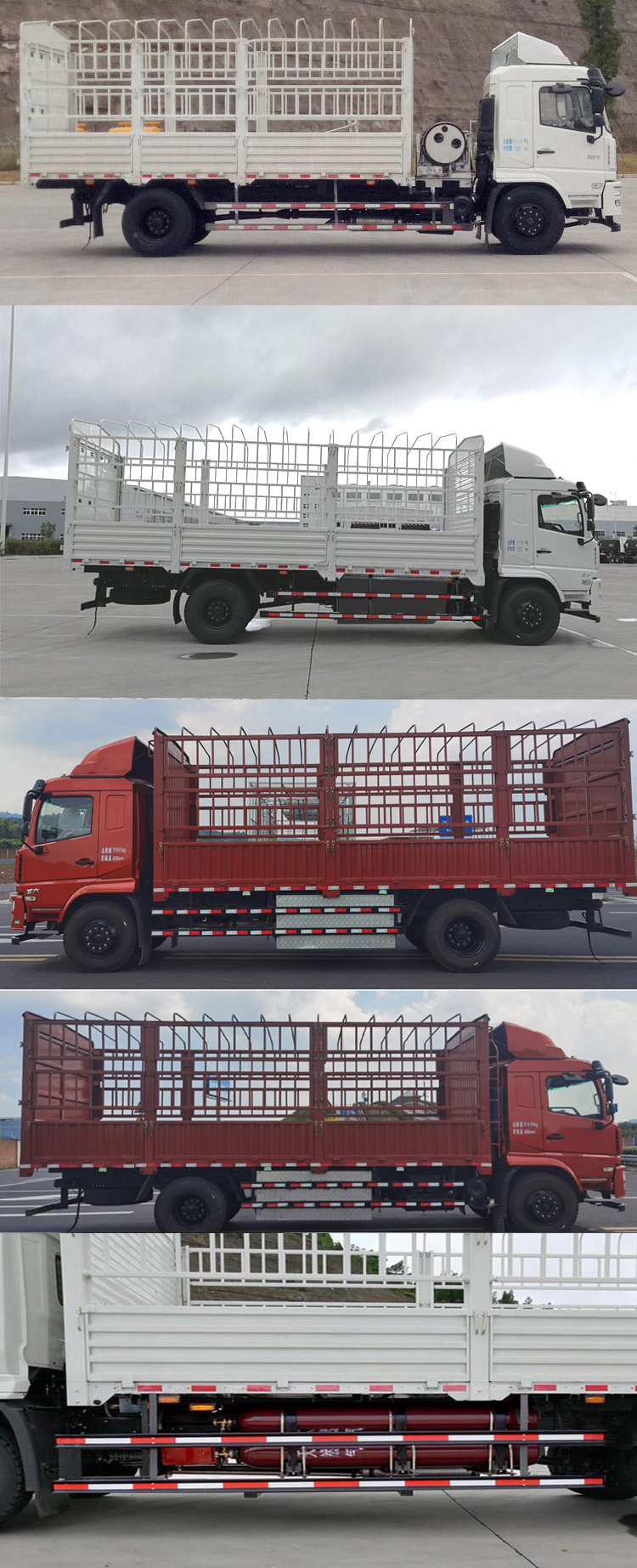 嘉龍牌DNC5180CCYGNK1-60倉(cāng)柵式運(yùn)輸車公告圖片