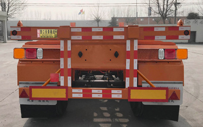中顺广信牌HGX9400TJZ30集装箱运输半挂车公告图片
