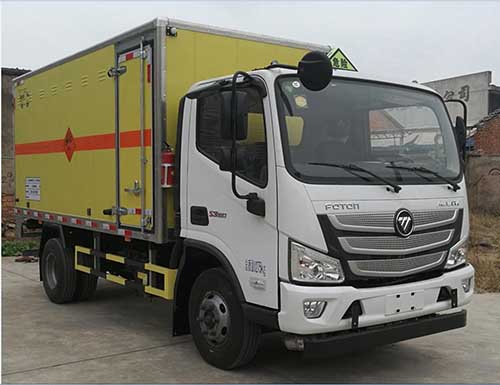 路捷順牌ULC5082XQYB6爆破器材運(yùn)輸車公告圖片