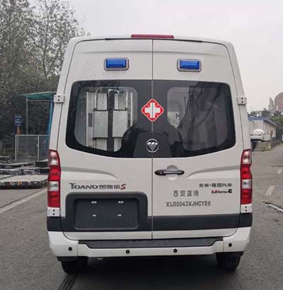 蓝港牌XLG5043XJHCYE6救护车公告图片