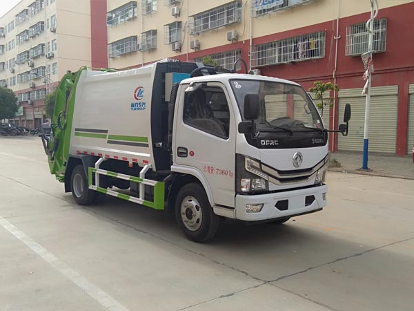 程力威牌CLW5071ZYS6壓縮式垃圾車公告圖片