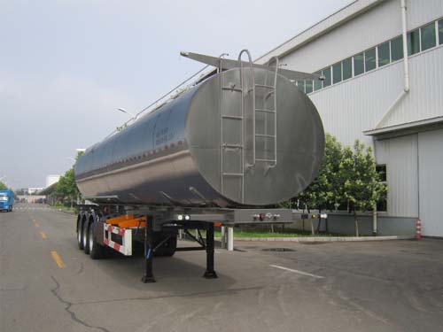 青特牌11.5米30吨3轴鲜奶运输半挂车(QDT9400GNY)
