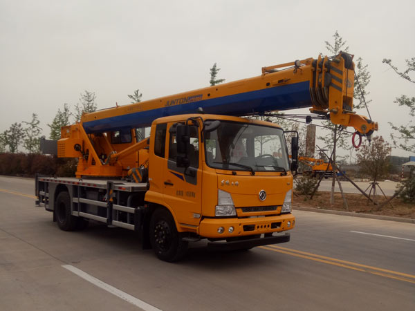 駿通牌JF5141JQZ10G汽車起重機(jī)公告圖片