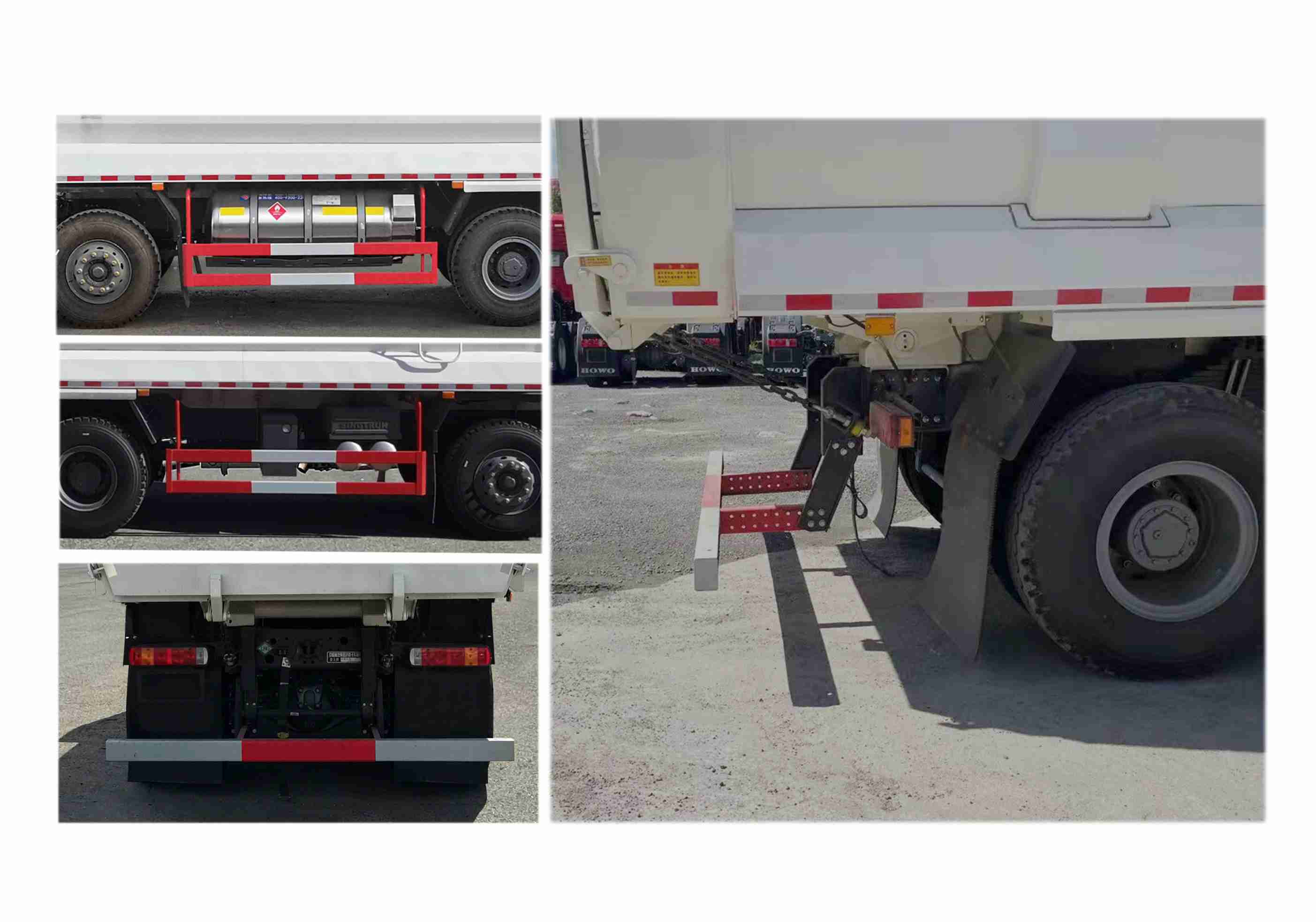 豪沃牌ZZ5317ZLJV356GF1L自卸式垃圾車公告圖片