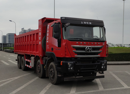 紅巖牌CQ5317ZLJHD10386自卸式垃圾車公告圖片