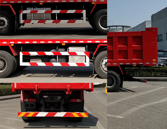 紅巖牌CQ5317ZLJHD12426自卸式垃圾車(chē)公告圖片