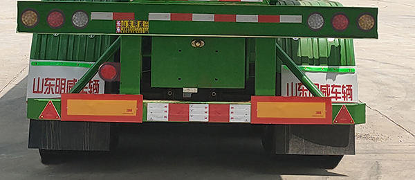华兴江山牌SMW9400ZLS散装粮食运输半挂车公告图片