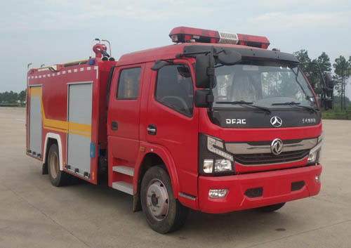 晶马牌JMV5100GXFSG35水罐消防车公告图片
