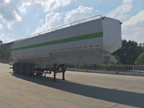 天威缘牌11米29.3吨3轴散装饲料运输半挂车(TWY9400ZSL)