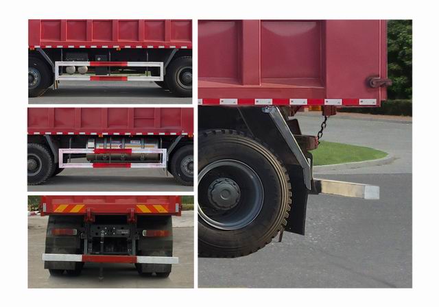 豪沃牌ZZ5317ZLJV426GF1L自卸式垃圾車公告圖片