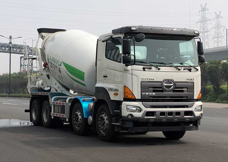凌宇牌CLY5310GJBYCE6混凝土攪拌運(yùn)輸車公告圖片